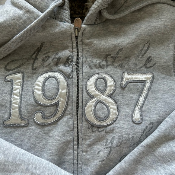 2000s aerostople fur zip up - Picture 2 of 4